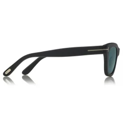 Tom Ford - Snowdon Sunglasses - Squared Acetate Sunglasses - Matte Black - FT0237 - Sunglasses - Tom Ford Eyewear - Avvenice