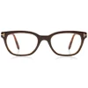 Tom Ford - Soft Round Optical Glasses - Round Acetate Optical Glasses - Brown - FT5207 - Optical Glasses - Tom Ford Eyewear - Avvenice