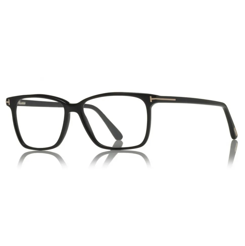 Tom Ford - Soft Square Optical Glasses - Square Optical Glasses - Black - FT5478-B - Optical Glasses - Tom Ford Eyewear - Avvenice