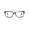 Tom Ford - Square Acetate Optical Frame - Grey Melange - FT5313 - Optical Glasses - Tom Ford Eyewear - Avvenice