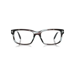 Tom Ford - Square Acetate Optical Frame - Grey Melange - FT5313 - Optical Glasses - Tom Ford Eyewear - Avvenice