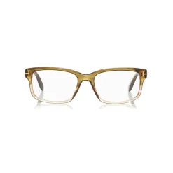 Tom Ford - Square Acetate Optical Frame - Dark Green - FT5313 - Optical Glasses - Tom Ford Eyewear - Avvenice