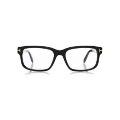Tom Ford - Square Acetate Optical Frame - Black Gold - FT5313 - Optical Glasses - Tom Ford Eyewear - Avvenice