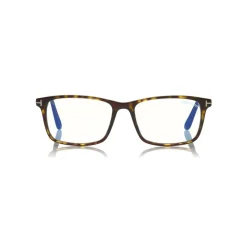 Tom Ford - Square Optical Glasses - Square Optical Glasses - Dark Havana - FT5584-B – Optical Glasses - Tom Ford Eyewear - Avvenice