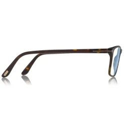 Tom Ford - Square Optical Glasses - Square Optical Glasses - Dark Havana - FT5584-B – Optical Glasses - Tom Ford Eyewear - Avvenice
