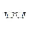 Tom Ford - Square Optical Glasses - Square Optical Glasses - Black - FT5584-B – Optical Glasses - Tom Ford Eyewear - Avvenice