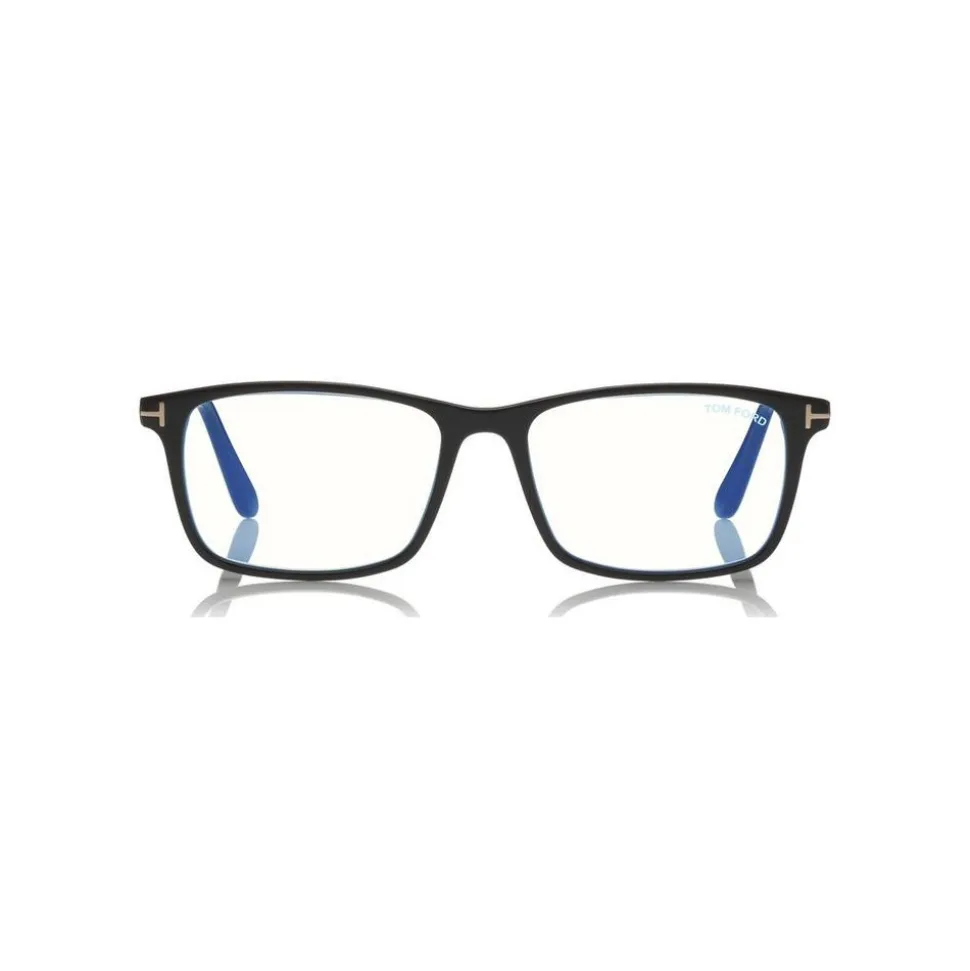 Tom Ford - Square Optical Glasses - Square Optical Glasses - Black - FT5584-B – Optical Glasses - Tom Ford Eyewear - Avvenice