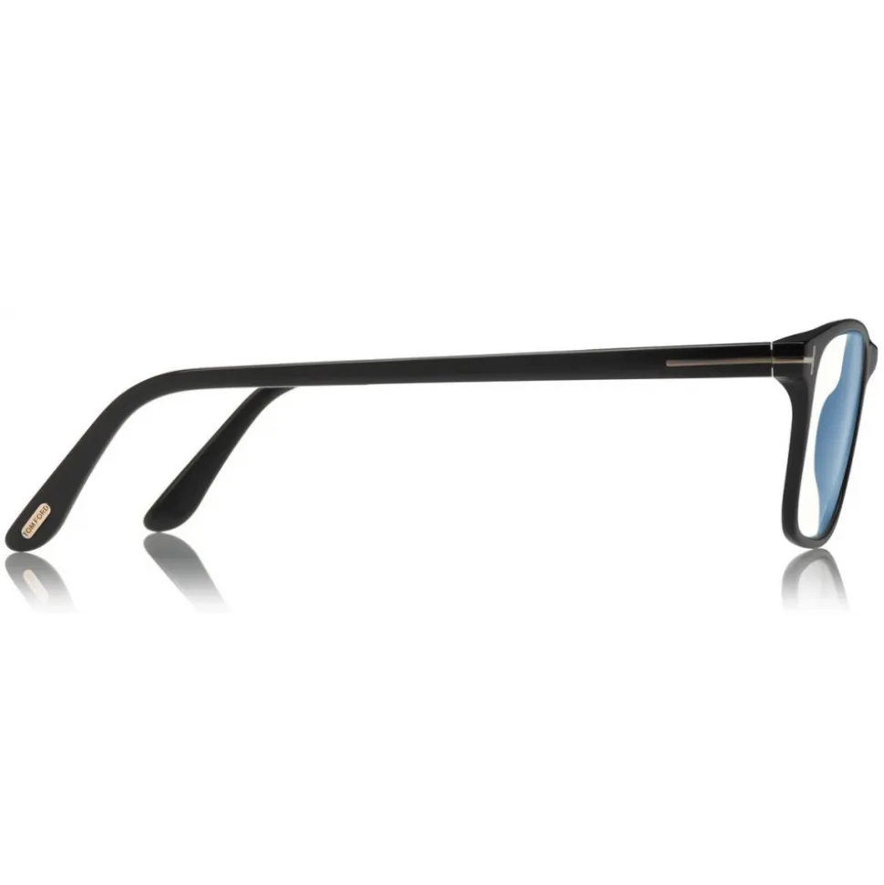 Tom Ford - Square Optical Glasses - Square Optical Glasses - Black - FT5584-B – Optical Glasses - Tom Ford Eyewear - Avvenice