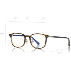 Tom Ford - Square Optical Glasses - Square Optical Glasses - Dark Havana - FT5594-D-B – Optical Glasses - Tom Ford Eyewear - Avvenice