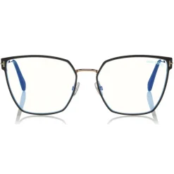 Tom Ford - Square Optical Glasses - Square Optical Glasses - Black - FT5574-B - Optical Glasses - Tom Ford Eyewear - Avvenice