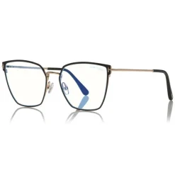 Tom Ford - Square Optical Glasses - Square Optical Glasses - Black - FT5574-B - Optical Glasses - Tom Ford Eyewear - Avvenice