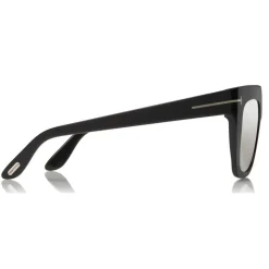 Tom Ford - Thea Sunglasses - Square Acetate Sunglasses - Black - FT0687 - Sunglasses - Tom Ford Eyewear - Avvenice