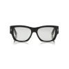Tom Ford - Tom N.12 Sunglasses - Square Shaped Sunglasses - Green Horn - FT0601-P - Sunglasses - Tom Ford Eyewear - Avvenice