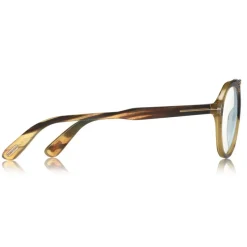 Tom Ford - Tom N.15 Sunglasses - Real Buffalo Horn Style Sunglasses - Brown - FT5561-P-B - Sunglasses - Tom Ford Eyewear - Avvenice