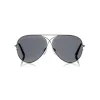 Tom Ford - Tom N.4 Sunglasses - Pilot Style Sunglasses - Ruthenium - FT0488-P - Sunglasses - Tom Ford Eyewear - Avvenice