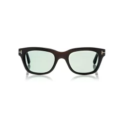 Tom Ford - Tom N.5 Sunglasses - Horn Frame Sunglasses - Black Horn - FT5439-P - Sunglasses - Tom Ford Eyewear - Avvenice