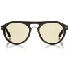 Tom Ford - Tom N.3 Sunglasses - Real Horn Optical Frame Sunglasses - Green Horn - FT5438-P - Sunglasses - Tom Ford Eyewear - Avvenice