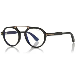 Tom Ford - Tom N.15 Sunglasses - Real Buffalo Horn Style Sunglasses - Black - FT5561-P-B - Sunglasses - Tom Ford Eyewear - Avvenice