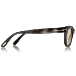 Tom Ford - Tom N.5 Sunglasses - Horn Frame Sunglasses - Brown Horn - FT5439-P - Sunglasses - Tom Ford Eyewear - Avvenice