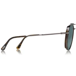 Tom Ford - Tripp Sunglasses - Pilot Shape Sunglasses - Dark Havana - FT0666 - Sunglasses - Tom Ford Eyewear - Avvenice