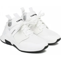 Tom Ford - White Jago Sneakers - Tom Ford Exclusive Luxury Collection - Avvenice