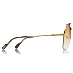 Tom Ford - Wilder Sunglasses - Pilot Acetate Sunglasses - FT0644 - Pink - Tom Ford Eyewear - Avvenice