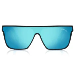 Tom Ford - Wyhat Sunglasses - Soft Rectangular Acetate Sunglasses - FT0709 - Black Light Blu - Tom Ford Eyewear - Avvenice