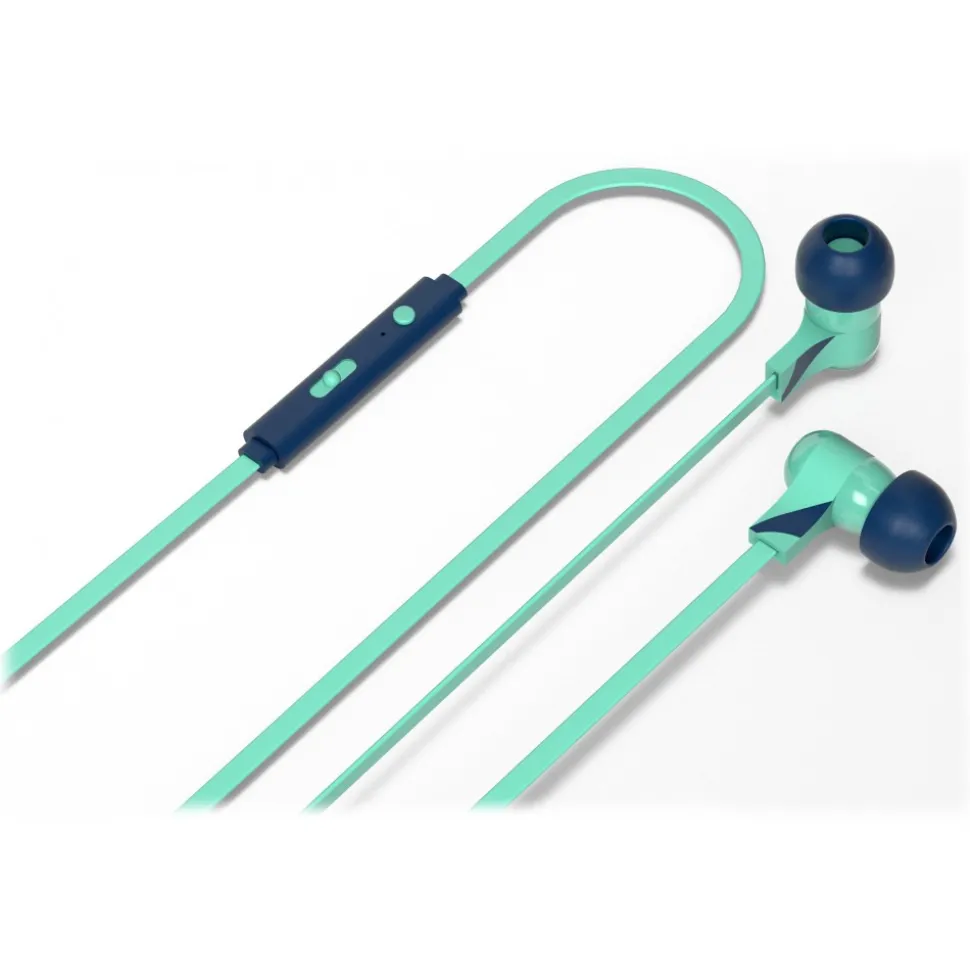 Tribe - Aquamarina - Vespa - Earphones with Microphone and Multifunctional Command - Smartphone - Avvenice