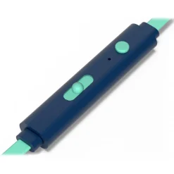 Tribe - Aquamarina - Vespa - Earphones with Microphone and Multifunctional Command - Smartphone - Avvenice