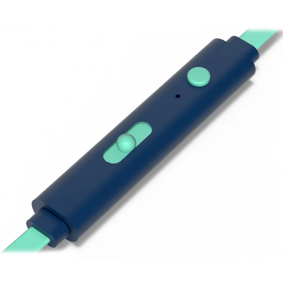 Tribe - Aquamarina - Vespa - Earphones with Microphone and Multifunctional Command - Smartphone - Avvenice