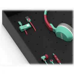 Tribe - Aquamarine - Vespa - Gift Box - 16 GB USB Stick - Car Charger - Earphones - On-Ear Headphones - Micro USB Cable - Avvenice