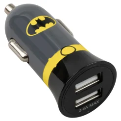 Tribe - Batman - Dark Knight - DC Comics - Car Charger Double- Fast Car Charge - USB Charger - iPhone, iPad, Tablet, Samsung - Avvenice