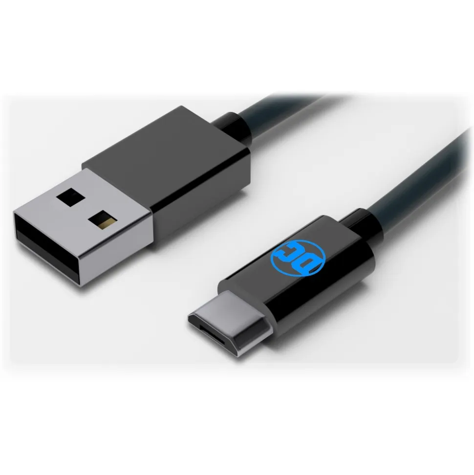Tribe - Batman - DC Comics - Micro USB Cable - Data Transmission and Charging for Android, Samsung, HTC, Nokia, Sony - 120 cm - Avvenice