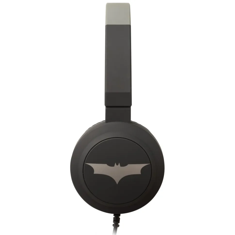 Tribe - Batman - DC Comics - Headphones with Foldable Microphone - 3.5 mm Jack - Smartphone, PC, PS4, Xbox - Avvenice