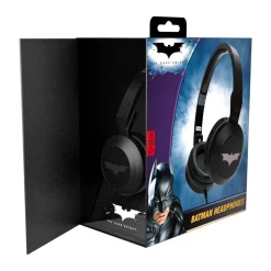 Tribe - Batman - DC Comics - Headphones with Foldable Microphone - 3.5 mm Jack - Smartphone, PC, PS4, Xbox - Avvenice