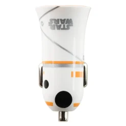 Tribe - BB-8 - Star Wars - Car Charger - Fast Car Charge Double - USB Charger - iPhone, iPad, Tablet, Samsung, Smartphone - Avvenice