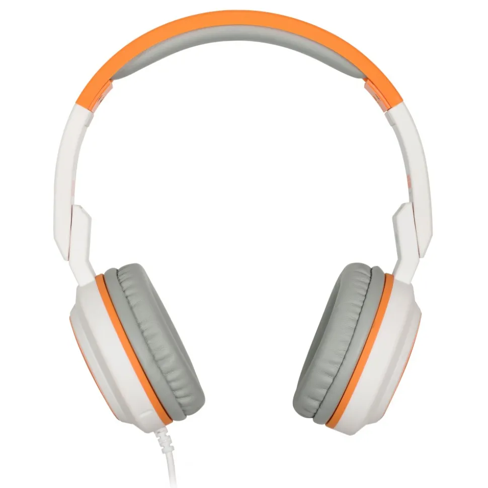 Tribe - BB-8 - Star Wars - Episodio VII - Headphones with Foldable Microphone - 3.5 mm Jack - Smartphone, PC, PS4 and Xbox - Avvenice