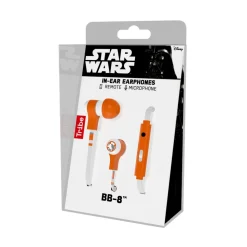 Tribe - BB-8 - Star Wars - Episode VII - Earphones with Microphone and Multifunctional Command - Smartphone - Avvenice