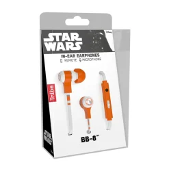 Tribe - BB-8 - Star Wars - Episode VII - Earphones with Microphone and Multifunctional Command - Smartphone - Avvenice
