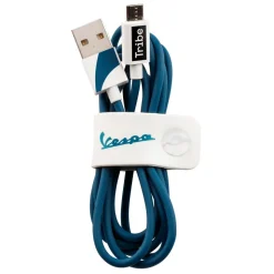 Tribe - Biancospino - Vespa - Micro USB Cable - Data Transmission and Charging for Android, Samsung, HTC, Nokia, Sony - 120 cm - Avvenice