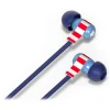 Tribe - Captain America - Marvel - Earphones with Microphone and Multifunctional Command - Smartphone - Avvenice