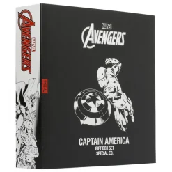Tribe - Captain America - Marvel - Gift Box - 16 GB USB Stick - Car Charger - Earphones - On-Ear Headphones - Micro USB Cable - Avvenice