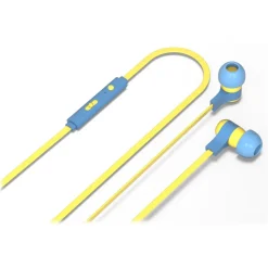 Tribe - Carl - Minions - Despicable Me - Earphones with Microphone and Multifunctional Command - Smartphone - Avvenice