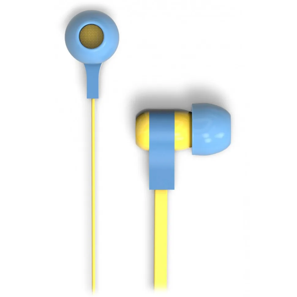 Tribe - Carl - Minions - Despicable Me - Earphones with Microphone and Multifunctional Command - Smartphone - Avvenice