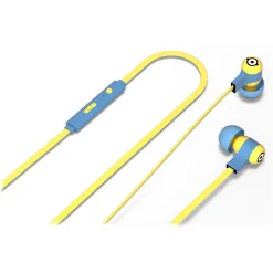 Tribe - Carl - Minions - Despicable Me - Earphones with Microphone and Multifunctional Command - Smartphone - Avvenice