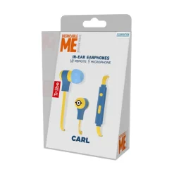 Tribe - Carl - Minions - Despicable Me - Earphones with Microphone and Multifunctional Command - Smartphone - Avvenice