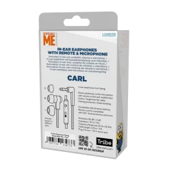 Tribe - Carl - Minions - Despicable Me - Earphones with Microphone and Multifunctional Command - Smartphone - Avvenice
