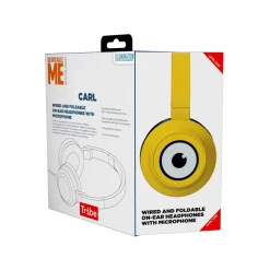 Tribe - Carl - Minions - Headphones with Foldable Microphone - 3.5 mm Jack - Smartphone, PC, PS4 and Xbox - Avvenice