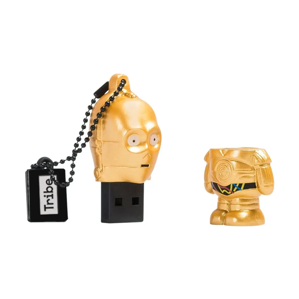Tribe - C-3PO - Star Wars - The Force Awakens - USB Flash Drive Memory Stick 8 GB - Pendrive - Data Storage - Flash Drive - Avvenice