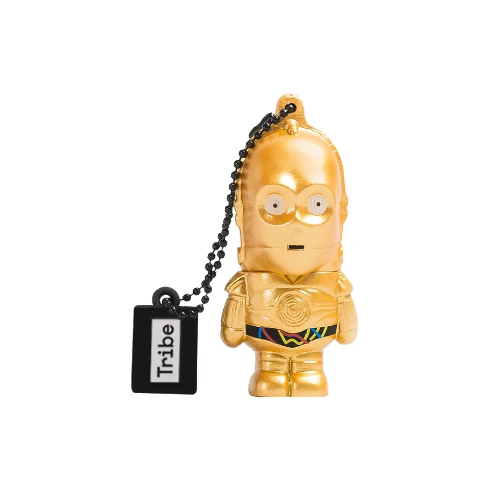 Tribe - C-3PO - Star Wars - The Force Awakens - USB Flash Drive Memory Stick 16 GB - Pendrive - Data Storage - Flash Drive - Avvenice